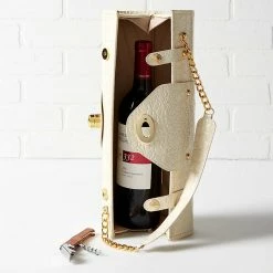 Flash Sale ⌛ Picnic At Ascot White Crocodile Wine Carrier & Purse Home Decorative Items & Frames ✨ 5 Flash Sale ⌛ Picnic At Ascot White Crocodile Wine Carrier & Purse Home Decorative Items & Frames ✨ -Picnic at Ascot shop 3010008709 RLLZ 3