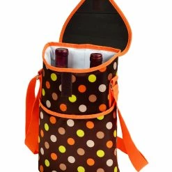 Deals 🛒 Picnic At Ascot Double Bottle Carrier Home Outdoor Decor & Accessories Floral 🎁 -Picnic at Ascot shop 3010068513 RLLZ dot 1