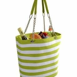 New 🛒 Picnic At Ascot Insulated Cooler Tote With Chain Handle Home Outdoor Decor & Accessories 🎉