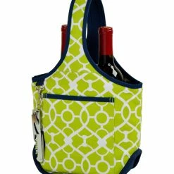 Hot Sale 🌟 Picnic At Ascot Trellis 2-Bottle Carrier Home Outdoor Decor & Accessories 😍