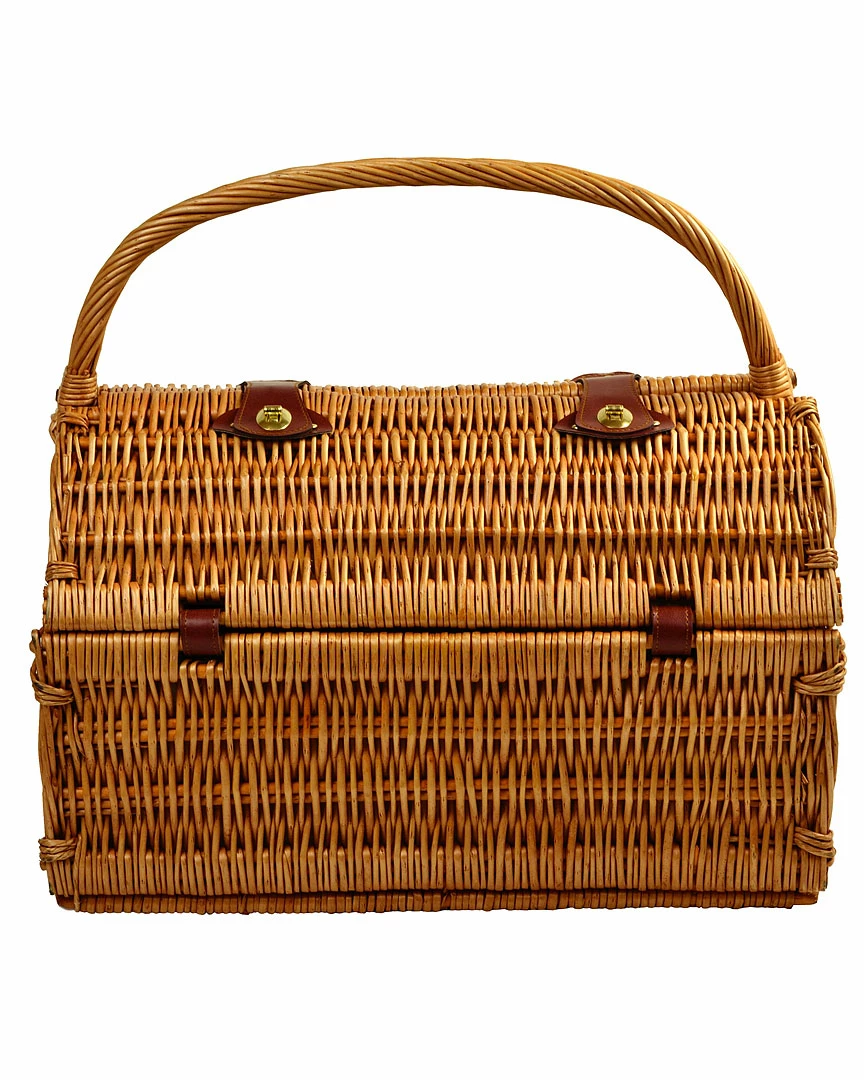 Deals π Picnic At Ascot "Yorkshire" Picnic Basket For 4 With Blanket Home Outdoor Decor & Accessories Gazebo π 6 Deals π Picnic At Ascot "Yorkshire" Picnic Basket For 4 With Blanket Home Outdoor Decor & Accessories Gazebo π - Image 6