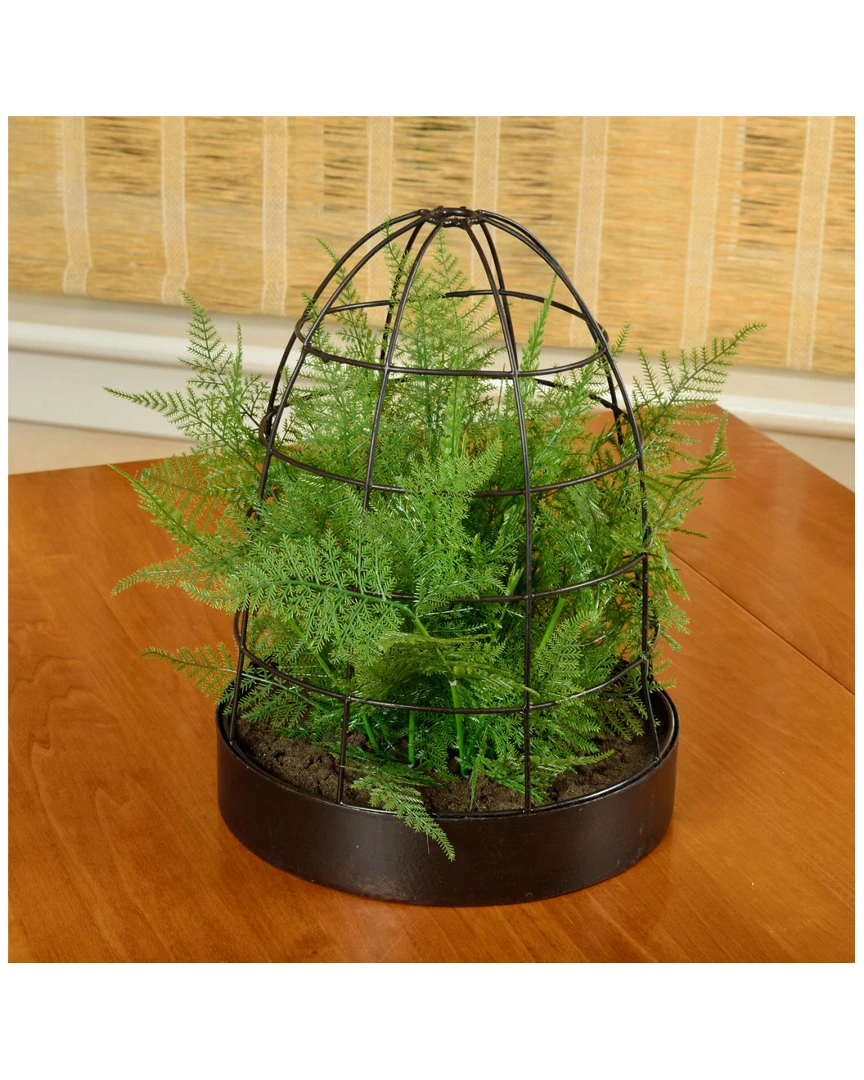 Budget π Picnic At Ascot Asparagus Fern Faux Floral Arrangement Home Plants & Vases π 2 Budget π Picnic At Ascot Asparagus Fern Faux Floral Arrangement Home Plants & Vases π - Image 2