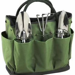 Best deal 🌟 Picnic At Ascot Eco 4pc Gardening Tote Set Home Outdoor Decor & Accessories 🎉