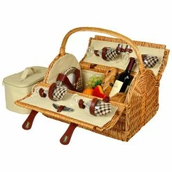 Best reviews of 🔥 Picnic At Ascot Yorkshire Picnic Basket For 4 Home Outdoor Decor & Accessories 👍