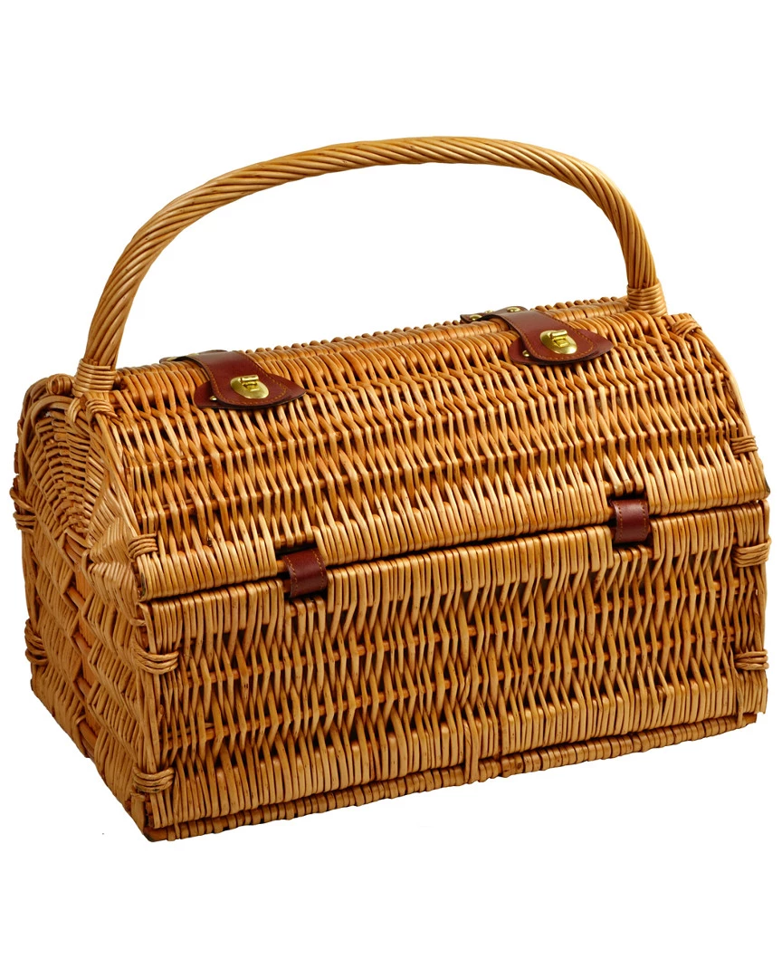 Promo π Picnic At Ascot Deluxe "Sussex" Basket For 2 With Blanket & Coffee Set Home Outdoor Decor & Accessories β 2 Promo π Picnic At Ascot Deluxe "Sussex" Basket For 2 With Blanket & Coffee Set Home Outdoor Decor & Accessories β - Image 2