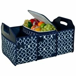 Outlet ✔️ Picnic At Ascot Trellis Trunk Organizer & Cooler Set Home Outdoor Decor & Accessories ⌛