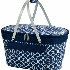 Outlet 🔥 Picnic At Ascot Trellis Collapsible Insulated Basket Home Outdoor Decor & Accessories 😉 -Picnic at Ascot shop 3010384570 RLLZ 3