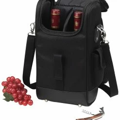 Flash Sale ⭐ Picnic At Ascot 2-Bottle Cooler Tote Home Outdoor Decor & Accessories 🔔