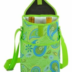 Wholesale 😀 Picnic At Ascot Double Bottle Carrier Home Outdoor Decor & Accessories 🎉