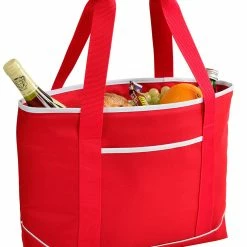 New 🧨 Picnic At Ascot Large Insulated Tote Home Outdoor Decor & Accessories Black 😀