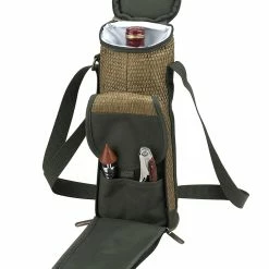 Buy ⭐ Picnic At Ascot Eco Single Wine Cooler Tote Home Outdoor Decor & Accessories London Plaid 👍 -Picnic at Ascot shop 3010563967 RLLZ forest 1 1