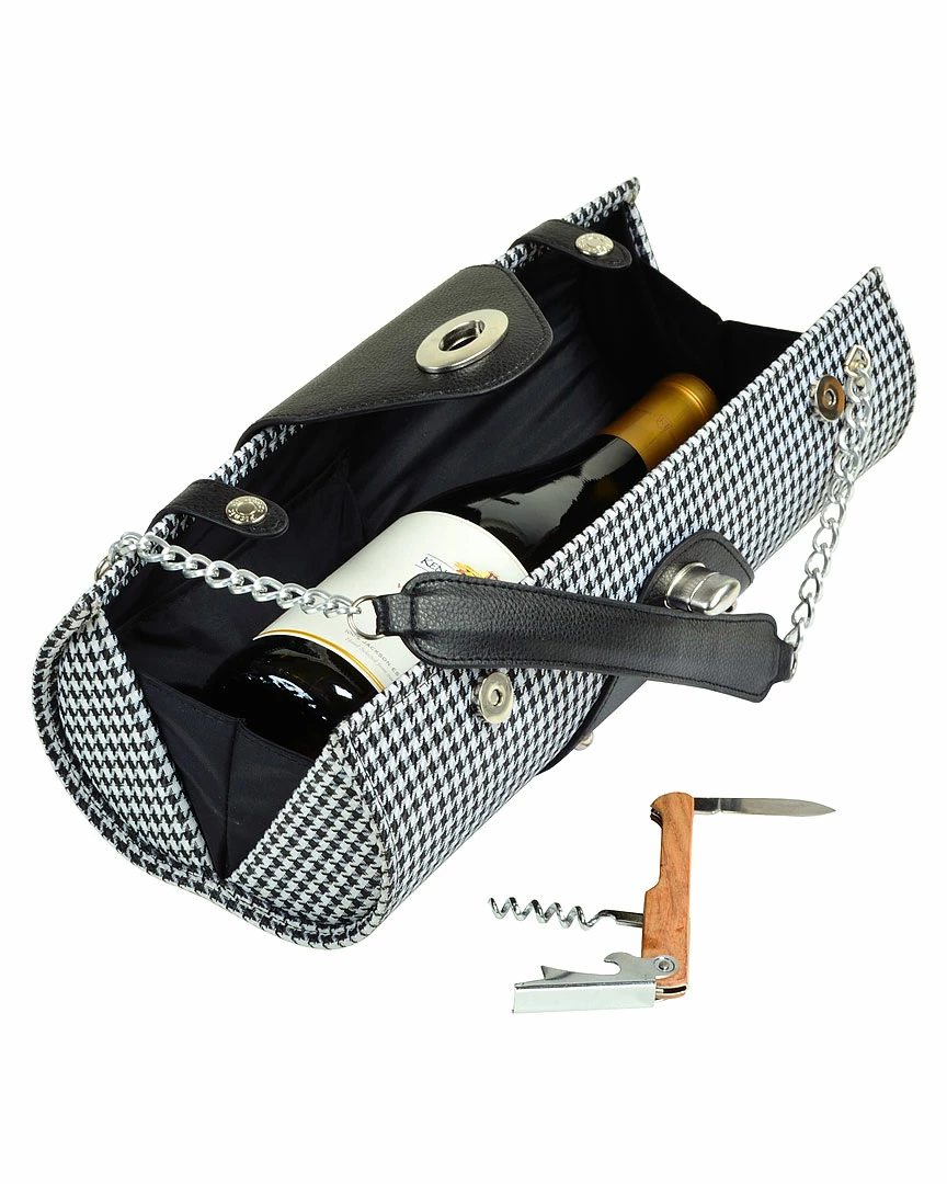 Cheapest π― Picnic At Ascot Wine Carrier & Purse Home Gourmet Food & Wine London Plaid β 3 Cheapest π― Picnic At Ascot Wine Carrier & Purse Home Gourmet Food & Wine London Plaid β - Image 3