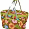 Outlet ✔️ Picnic At Ascot Collapsible Cooler Basket Home Outdoor Decor & Accessories 🌟