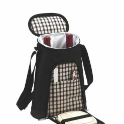 New 💯 Picnic At Ascot 2-Bottle Wine & Cheese Tote Home Outdoor Decor & Accessories 🌟