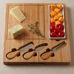 Hot Sale 🔥 Picnic At Ascot Celtic Cheese Board Set Home Serveware 🌟 -Picnic at Ascot shop 3010662996 RLLZ 3
