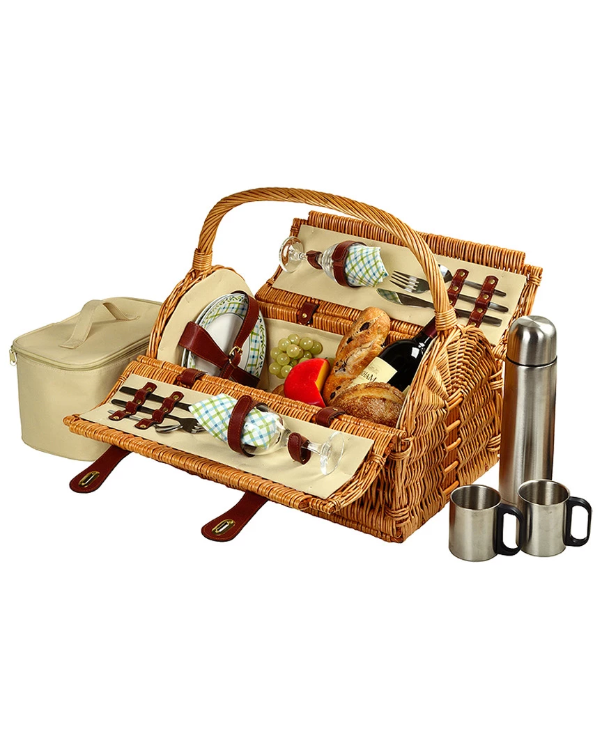 Best Sale π Picnic At Ascot Sussex Picnic Basket For Two Home Outdoor Decor & Accessories π 2 Best Sale π Picnic At Ascot Sussex Picnic Basket For Two Home Outdoor Decor & Accessories π - Image 2