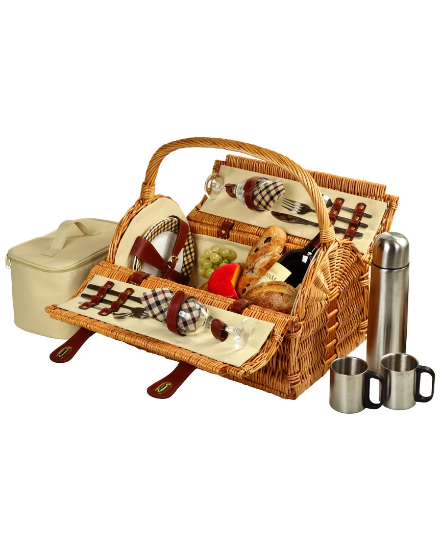 New β¨ Picnic At Ascot Sussex Picnic Basket & Coffee Set For 2 Home Outdoor Decor & Accessories 𧨠1 New β¨ Picnic At Ascot Sussex Picnic Basket & Coffee Set For 2 Home Outdoor Decor & Accessories π§¨