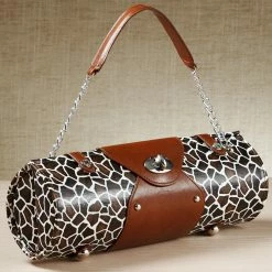 Cheapest 🛒 Picnic At Ascot Giraffe Wine Carrier & Purse Home Outdoor Decor & Accessories 🌟
