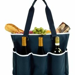 Cheapest 🎁 Picnic At Ascot Large Insulated Multi Pocketed Travel Bag Home Outdoor Decor & Accessories 🔔