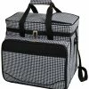 Cheap 💯 Picnic At Ascot Houndstooth Picnic Cooler For 4 Home Outdoor Decor & Accessories ✔️