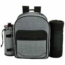 Hot Sale 😍 Picnic At Ascot 🎒 Backpack Cooler For 4 With Blanket Home Outdoor Decor & Accessories 🤩