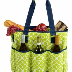 Wholesale 👏 Picnic At Ascot Trellis Green Cooler Tote Home Outdoor Decor & Accessories 😍