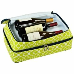 New ⭐ Picnic At Ascot Trellis Green Two-Layer Food Carrier Home Outdoor Decor & Accessories 🌟 -Picnic at Ascot shop 3070330047 RLLZ 3