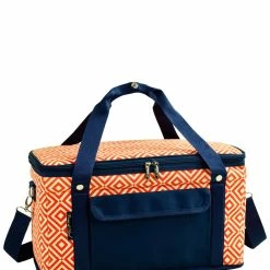 Top 10 😉 Picnic At Ascot Orange & Navy Hybrid Cooler Home Outdoor Decor & Accessories 🎁