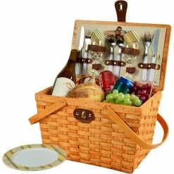 Best Sale 🔥 Picnic At Ascot Frisco Picnic Basket Home Outdoor Decor & Accessories 🛒