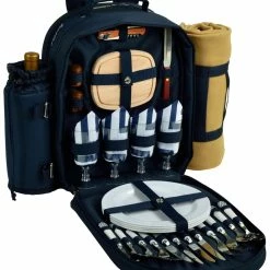 Cheap 🔔 Picnic At Ascot Picnic 🎒 Backpack With Removable Blanket Home Outdoor Decor & Accessories 🤩