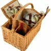 New 🔥 Picnic At Ascot Vineyard Picnic Basket For Two Home Outdoor Decor & Accessories 🎉