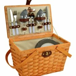 Brand new 🥰 Picnic At Ascot Frisco Picnic Basket For Two Home Outdoor Decor & Accessories 🧨