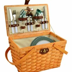 Hot Sale 🛒 Picnic At Ascot Frisco Picnic Basket For Two Home Outdoor Decor & Accessories ⌛