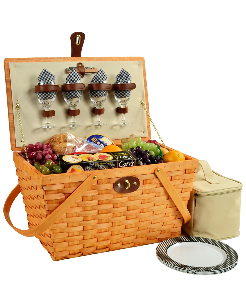 Budget π Picnic At Ascot Settler Picnic Basket For Four Home Outdoor Decor & Accessories π₯ 2 Budget π Picnic At Ascot Settler Picnic Basket For Four Home Outdoor Decor & Accessories π₯ - Image 2