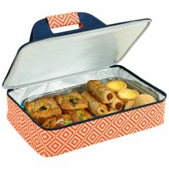 Best Sale 🔔 Picnic At Ascot Diamond Collection Insulated Casserole Carrier Home Outdoor Decor & Accessories 😍