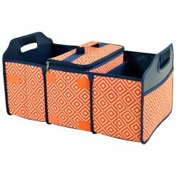 Best Pirce ❤️ Picnic At Ascot Diamond Collection Trunk Organizer And Cooler Set Home Outdoor Decor & Accessories 👏