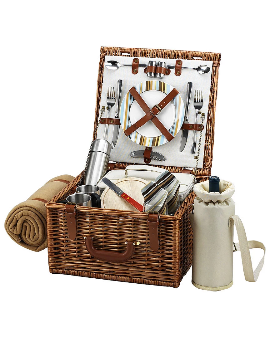Best deal β¨ Picnic At Ascot "Santa Cruz" Cheshire Basket With Coffee Set & Blanket For Two Home Dining Sets π€© 1 Best deal β¨ Picnic At Ascot "Santa Cruz" Cheshire Basket With Coffee Set & Blanket For Two Home Dining Sets π€©