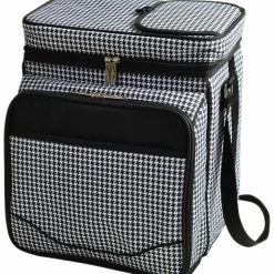 Buy 😍 Picnic At Ascot Houndstooth Picnic Cooler For Two Home Outdoor Decor & Accessories 🥰