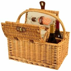New 😍 Picnic At Ascot Vineyard Picnic Basket For Two Home Outdoor Decor & Accessories ✔️ -Picnic at Ascot shop 3070872862 RLLZ 3