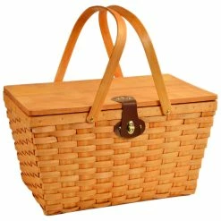 Best Sale ✨ Picnic At Ascot Settler London Print Settler Picnic Basket For Four Home Outdoor Decor & Accessories 🌟