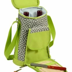 Promo 🛒 Picnic At Ascot Diamond Granite Collection Wine & Cheese Cooler Home Outdoor Decor & Accessories 🤩