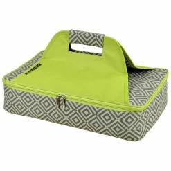 Coupon ⌛ Picnic At Ascot Diamond Granite Collection Insulated Casserole Carrier Home Outdoor Decor & Accessories ⭐