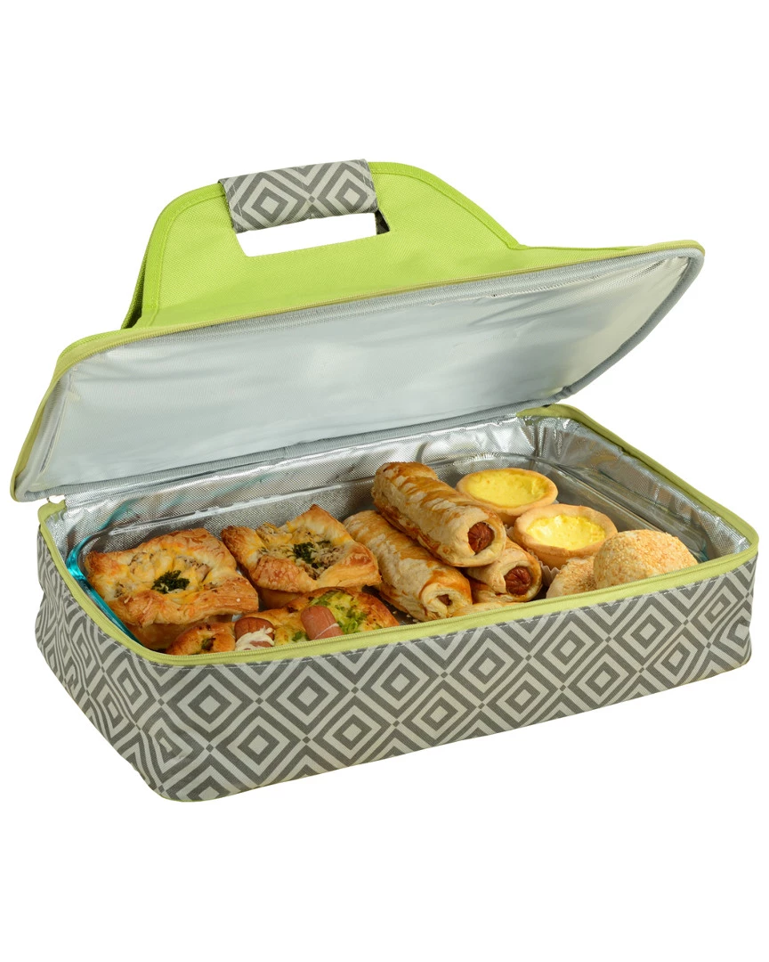 Coupon ⌛ Picnic At Ascot Diamond Granite Collection Insulated Casserole Carrier Home Outdoor Decor & Accessories ⭐ 2 Coupon ⌛ Picnic At Ascot Diamond Granite Collection Insulated Casserole Carrier Home Outdoor Decor & Accessories ⭐ - Image 2