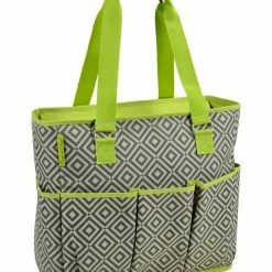 Budget ❤️ Picnic At Ascot Multi Pocket Cooler Tote Home Outdoor Decor & Accessories 💯