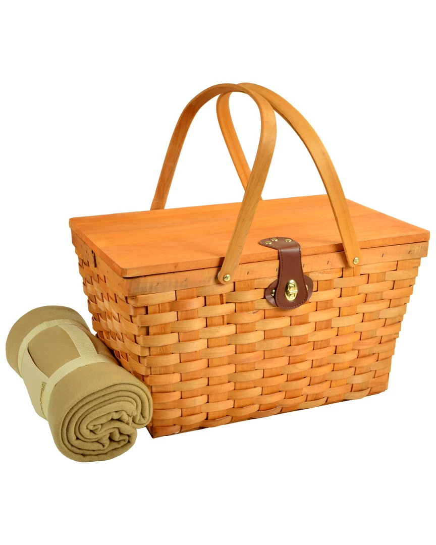 Budget π Picnic At Ascot Settler Picnic Basket For 4 With Blanket Home Outdoor Decor & Accessories π 1 Budget π Picnic At Ascot Settler Picnic Basket For 4 With Blanket Home Outdoor Decor & Accessories π